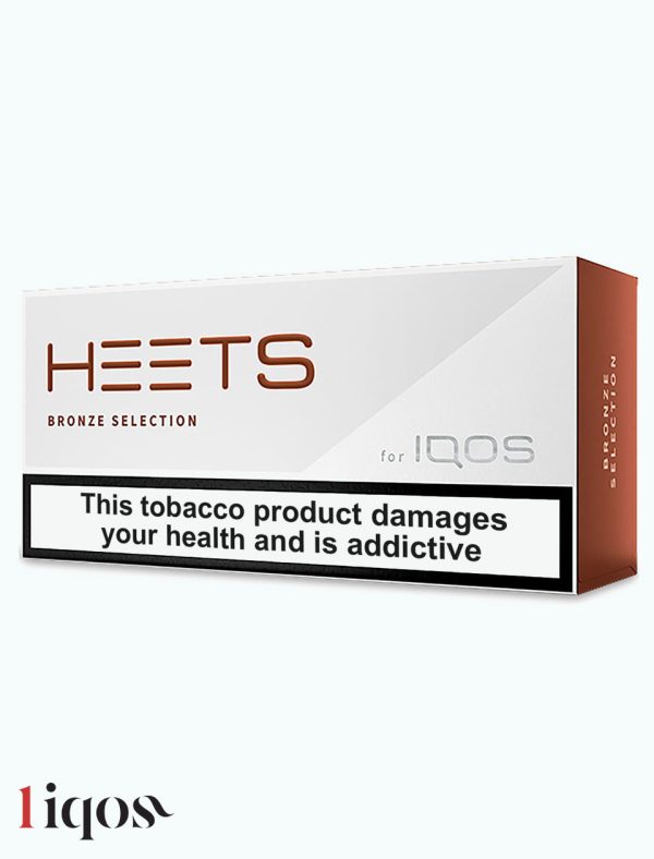 خرید و قیمت سیگار هیتس برنز Bronze Heets Selection Sticks برای مصرف کنندگان IQOS با طعم شکلات یا کاکائو در انواع هیتس برنز ارمنی، هیتس برنز عرب و هیتس برنز اروپایی موجود