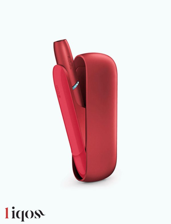 دستگاه سیگار الکترونیکی ایکاس اورجینال قرمزIqos-Original-3duo-scarlet-red