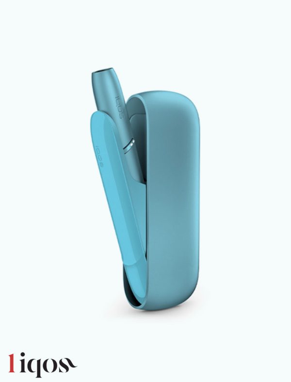 دستگاه سیگار الکترونیکی ایکاس اورجینال آبی فیروزه ایIqos-Original-3duo-turquoise